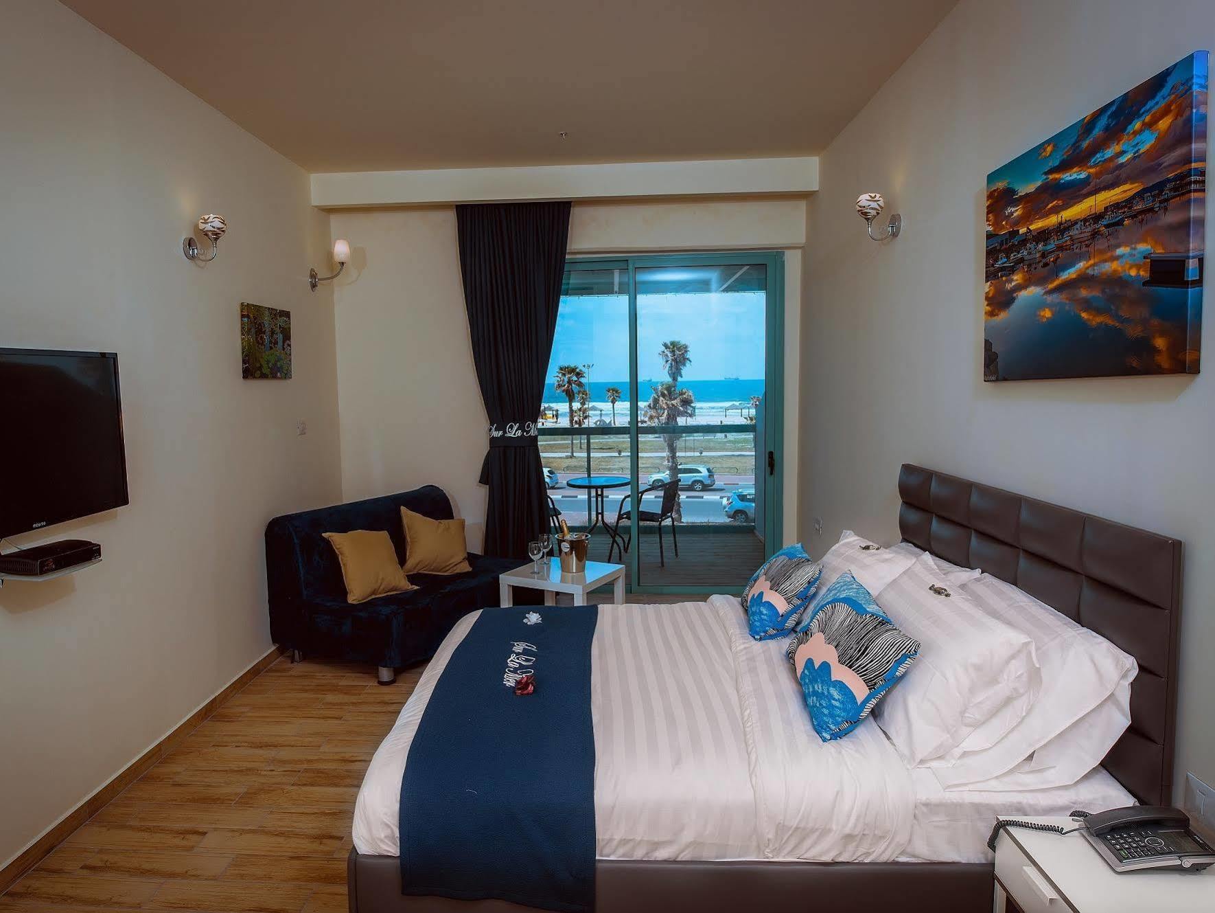 Sur La Mer Hotel Ашдод Экстерьер фото